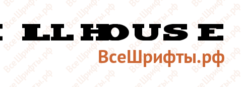 Шрифт Millhouse
