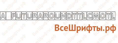 Шрифт a_FuturaRoundTtlCmOtl