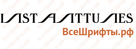 Шрифт InstantTunes