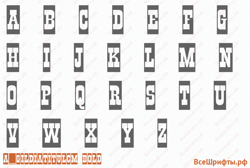 Шрифт a_GildiaTitulCm Bold с латинскими буквами Шрифт a_GildiaTitulCm Bold с латинскими буквами