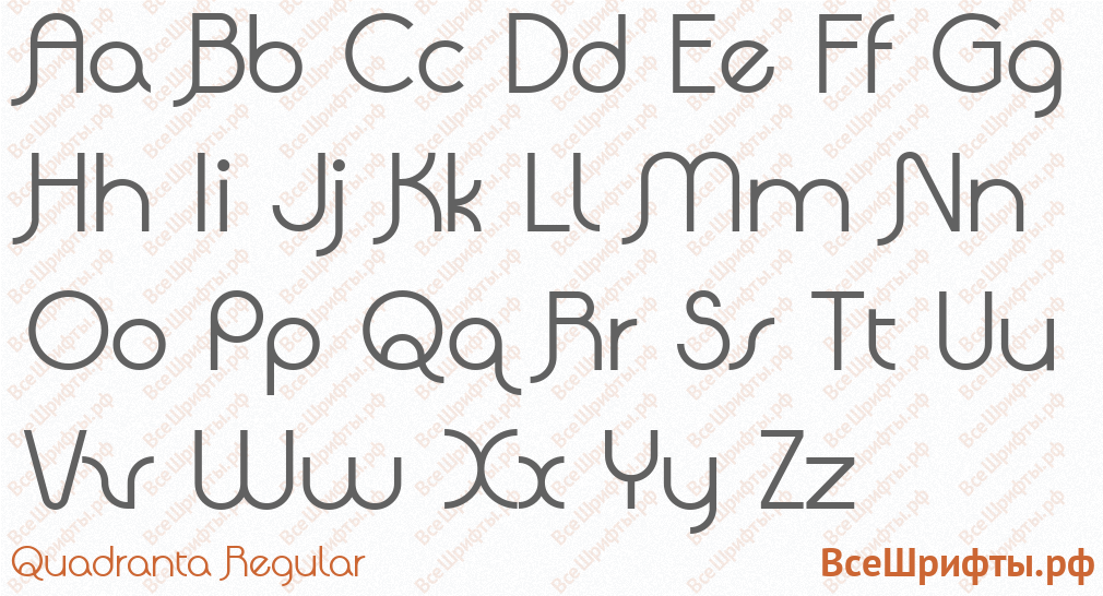 Шрифт Quadranta Regular с латинскими буквами Шрифт Quadranta Regular с латинскими буквами